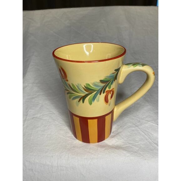 COPY - Gail Pittman Siena Hand Painted Mug - Picture 1 of 5
